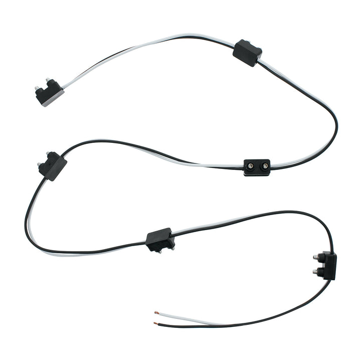 2 - Prong Plug Wiring Harness With 6" Lead Between Plugs - 6 Plugs