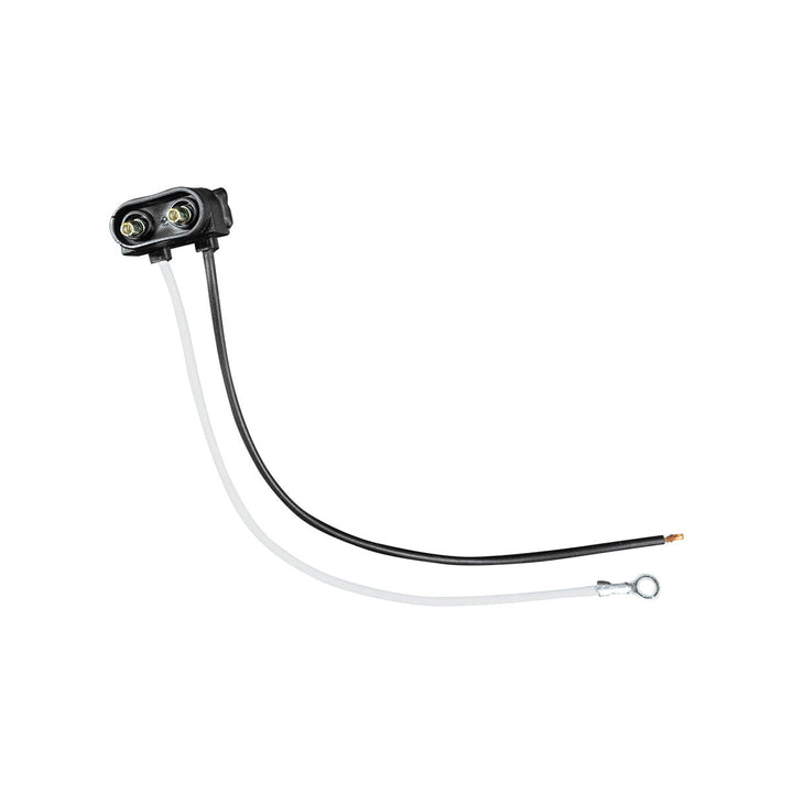 2 Wire Pigtail With 2 Prong Vertical Style Plug - 6" Lead (Card)