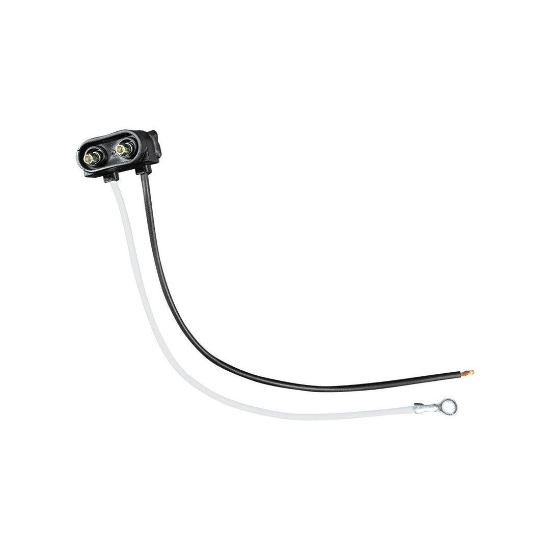 2 Wire Pigtail With 2 Prong Plug - 6" Lead (20 Pcs)