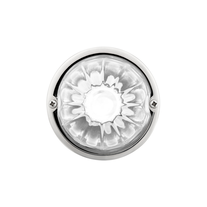 Double Fury 4 LED Dual Function Glass Watermelon Light - Red &amp; White LED