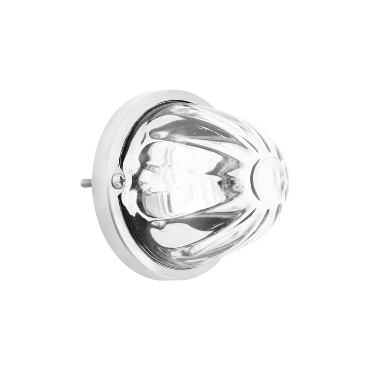 Double Fury 4 LED Dual Function Glass Watermelon Light - Red &amp; White LED