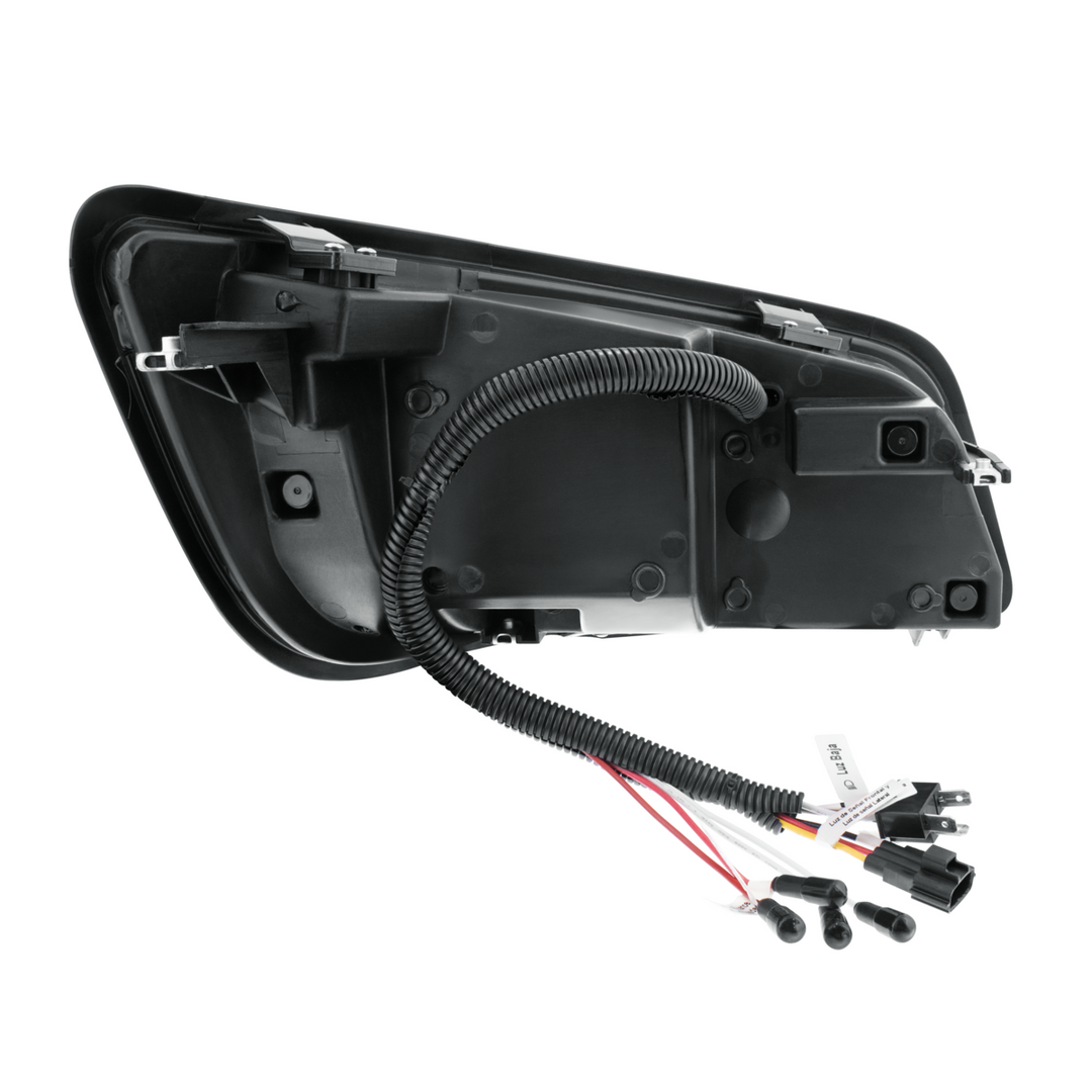 High Power 10 LED Headlight For 2005-2021 Hino 238/258/268/338 — Driver / Black