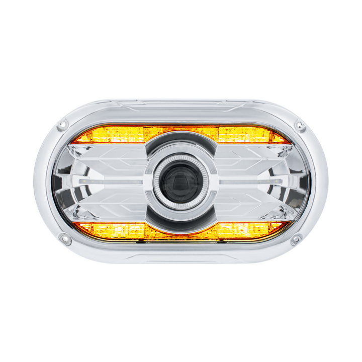 Full LED Projector One-Piece Style Headlight For Dual 5-3/4" Headlight Housing