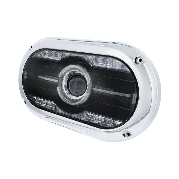 Full LED Projector One-Piece Style Headlight For Dual 5-3/4" Headlight Housing