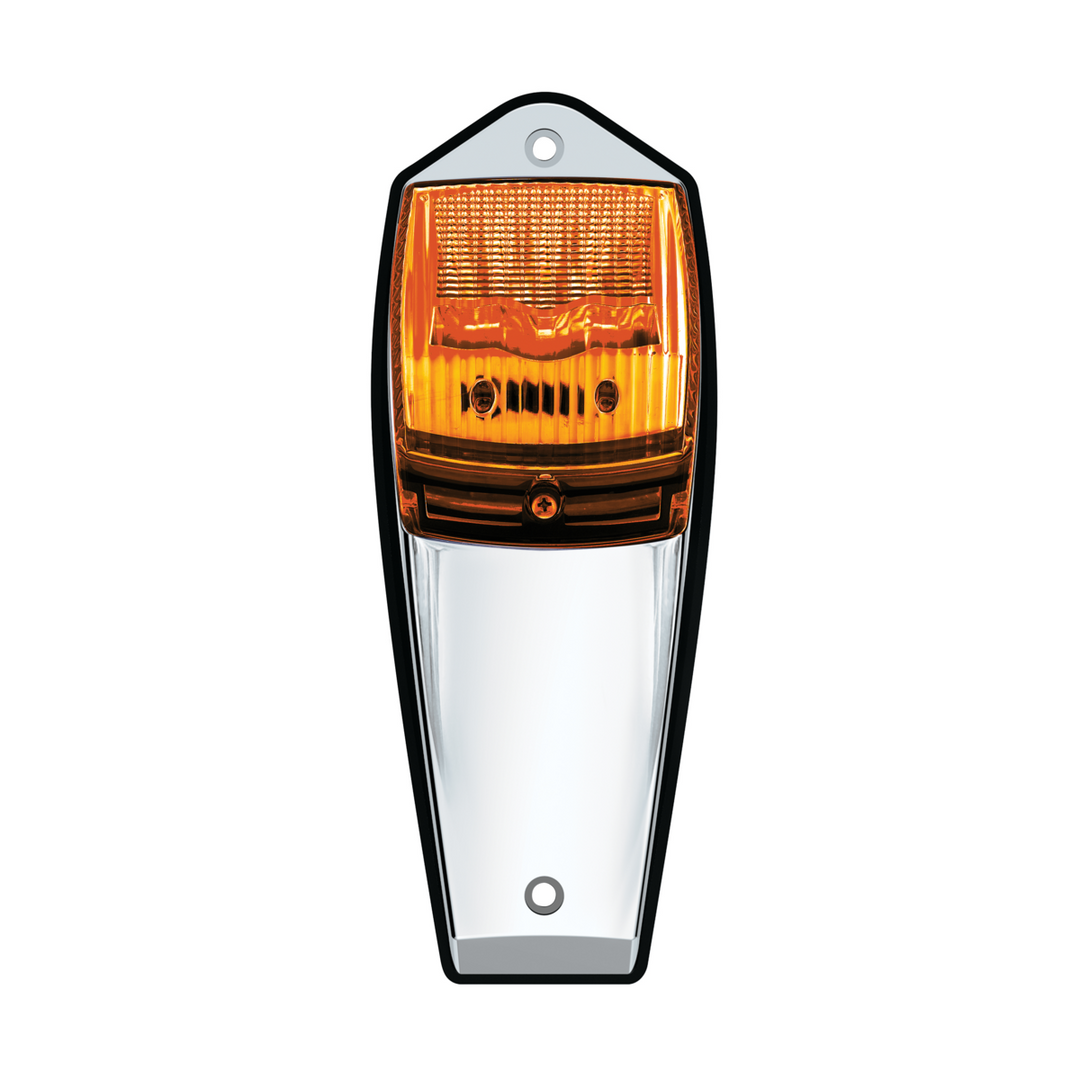 Double Fury 17 LED Light Grakon 5000 Style Square Cab Light - Amber &amp; Green LED