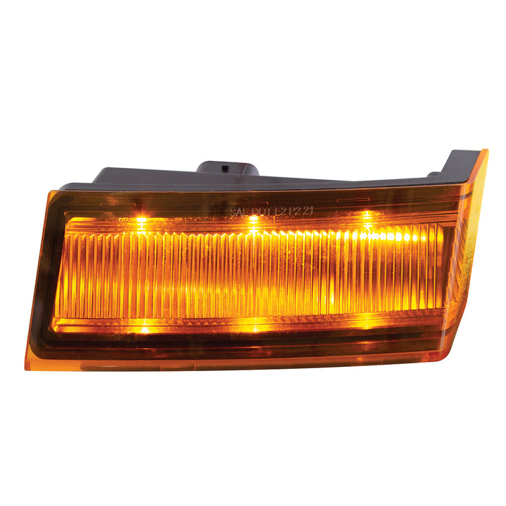 6 LED Amber Turn Signal Light For 2018-2025 Freightliner Cascadia - Driver - Competition Series