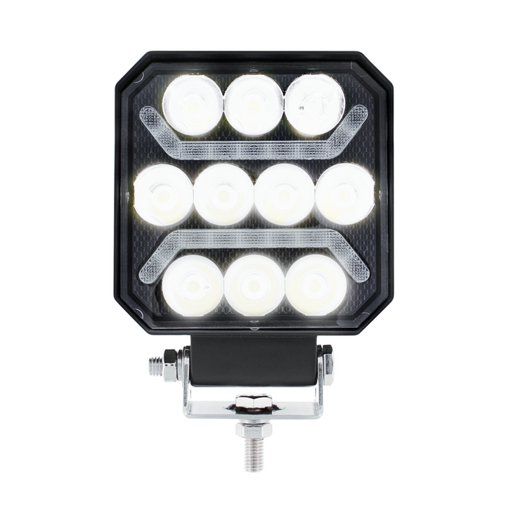 10 LED High Power LED Work Light With "U" Light Guide
