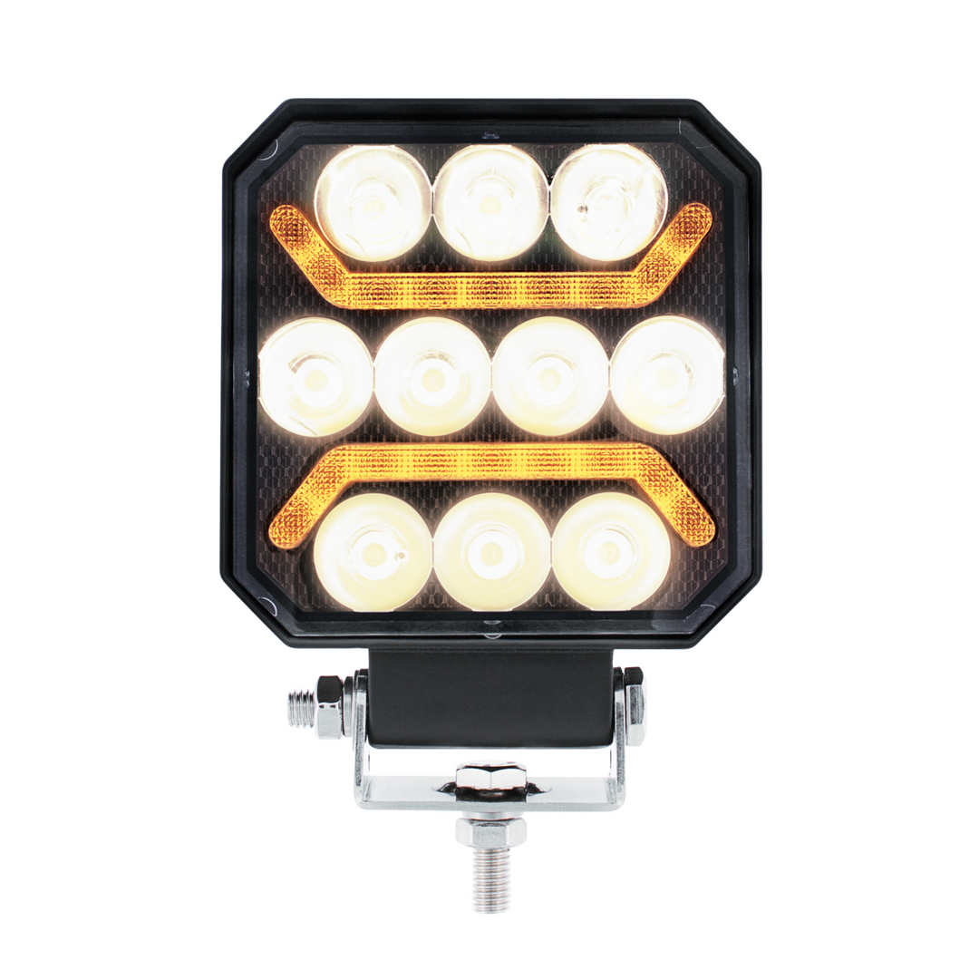 10 LED High Power LED Work Light With "U" Light Guide