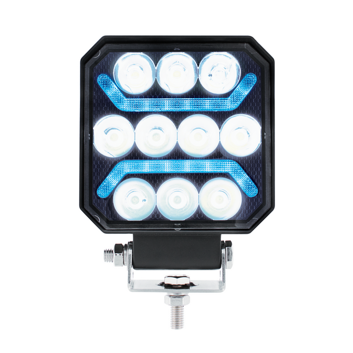 10 LED High Power LED Work Light With "U" Light Guide