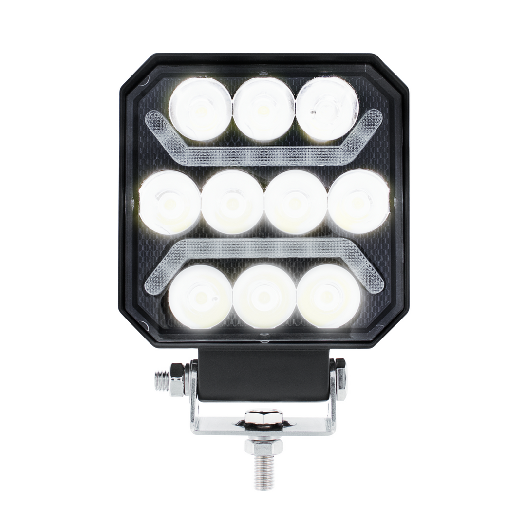 10 LED High Power LED Work Light With "U" Light Guide