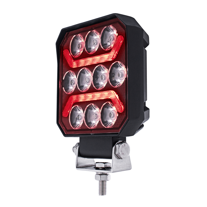 10 LED High Power LED Work Light With "U" Light Guide