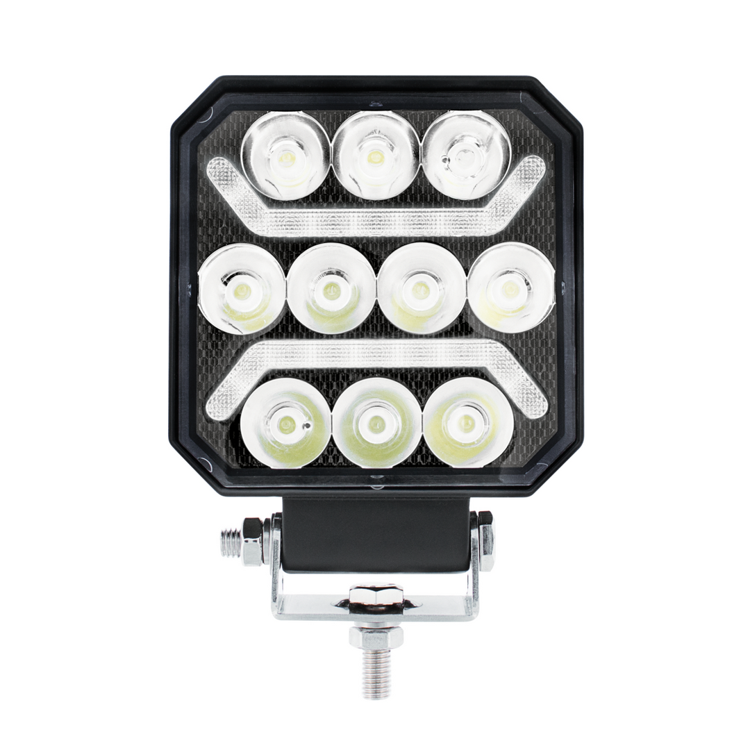 10 LED High Power LED Work Light With "U" Light Guide