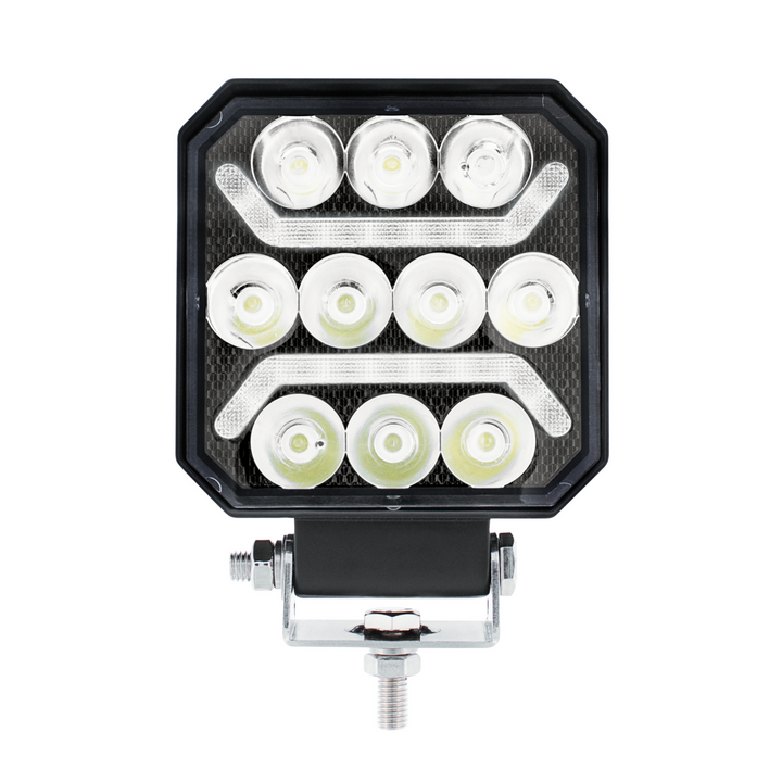 10 LED High Power LED Work Light With "U" Light Guide