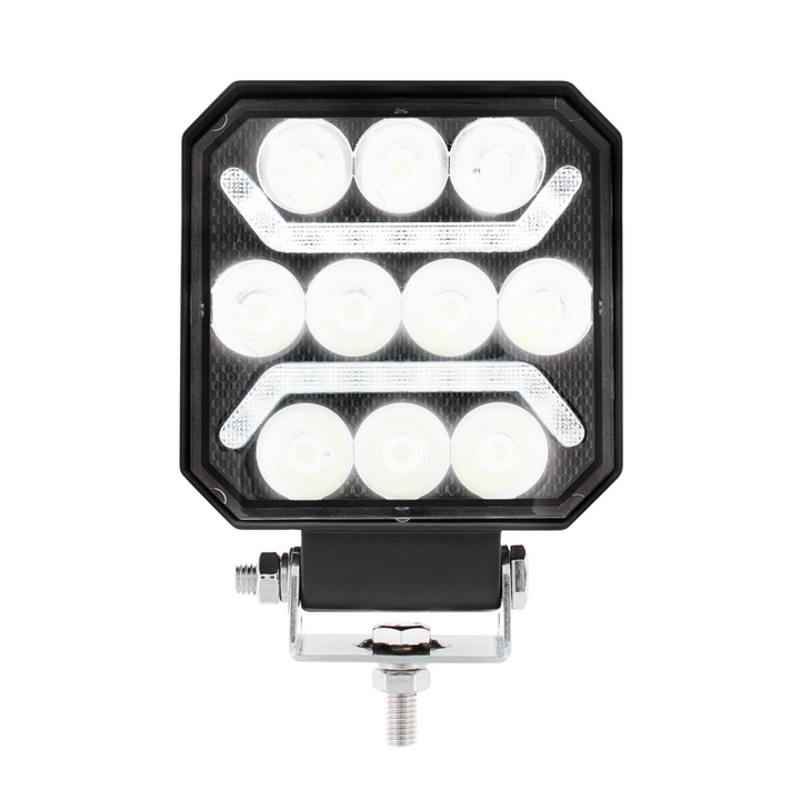 10 LED High Power LED Work Light With "U" Light Guide