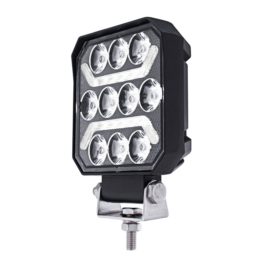 10 LED High Power LED Work Light With "U" Light Guide