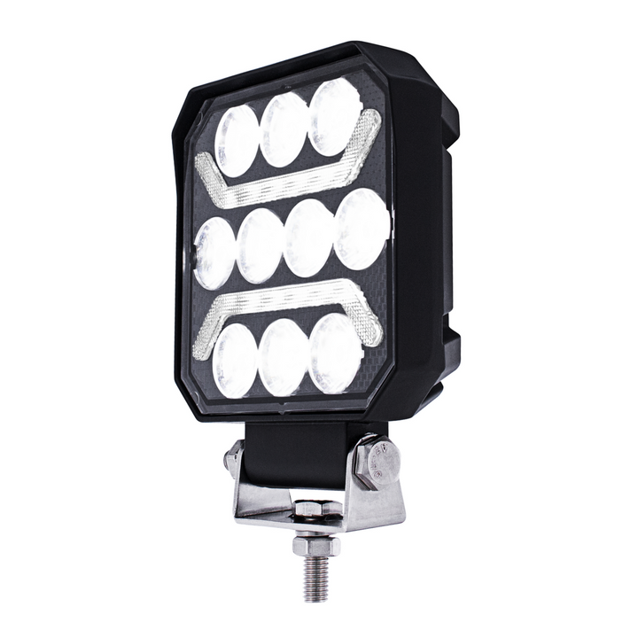 10 LED High Power LED Work Light With "U" Light Guide