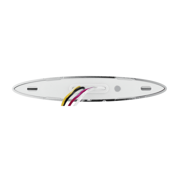 Double Fury 6 LED 6" Dual Function Marker Light With Chrome Bezel - Red &amp; Green LED