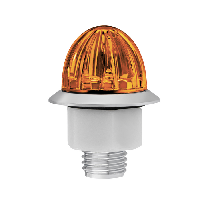 Double Fury 4 LED Dual Function 1-1/8" Watermelon Clearance/Marker Light - Amber &amp; Blue LED