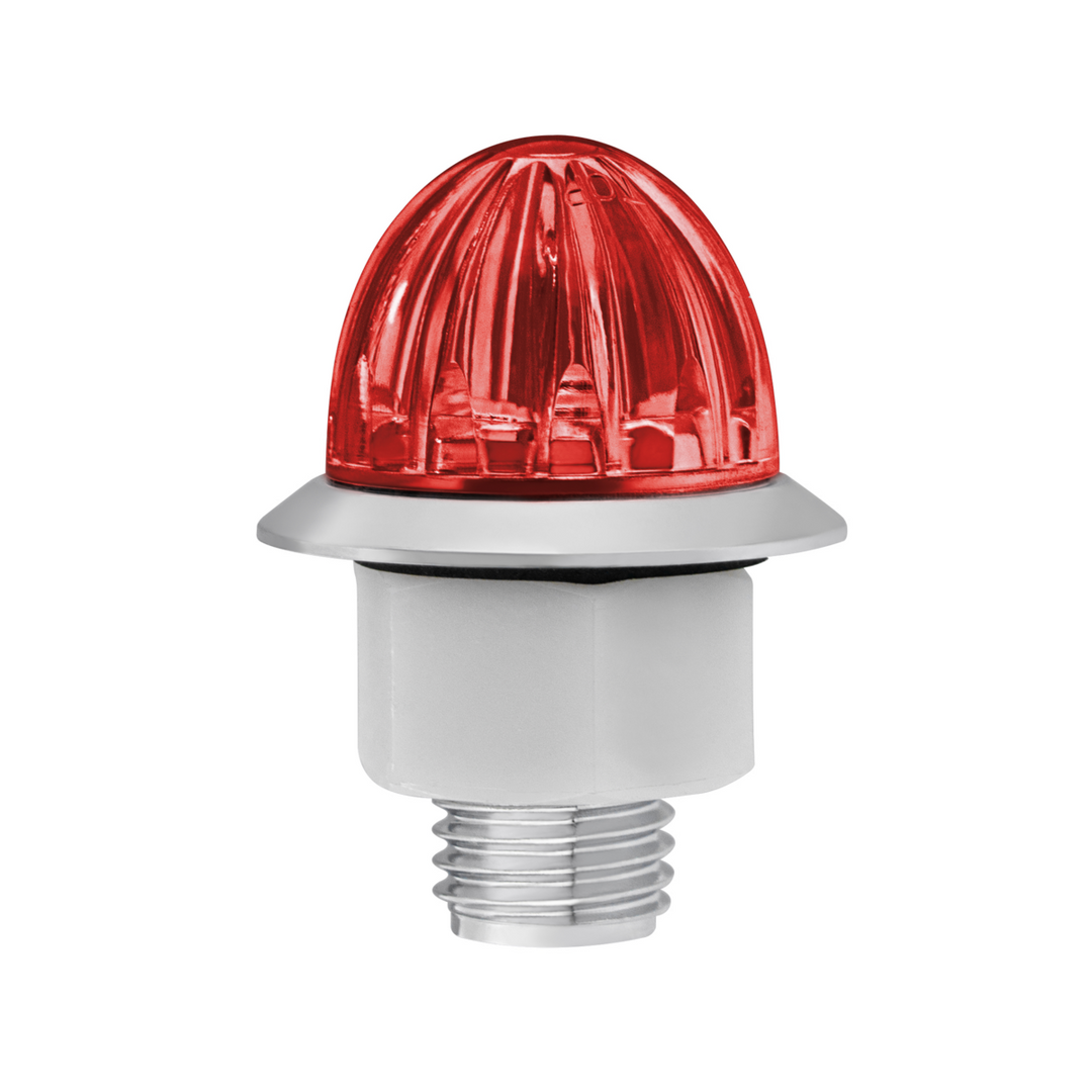 Double Fury 4 LED Dual Function 1-1/8" Watermelon Clearance/Marker Light - Red &amp; Purple LED