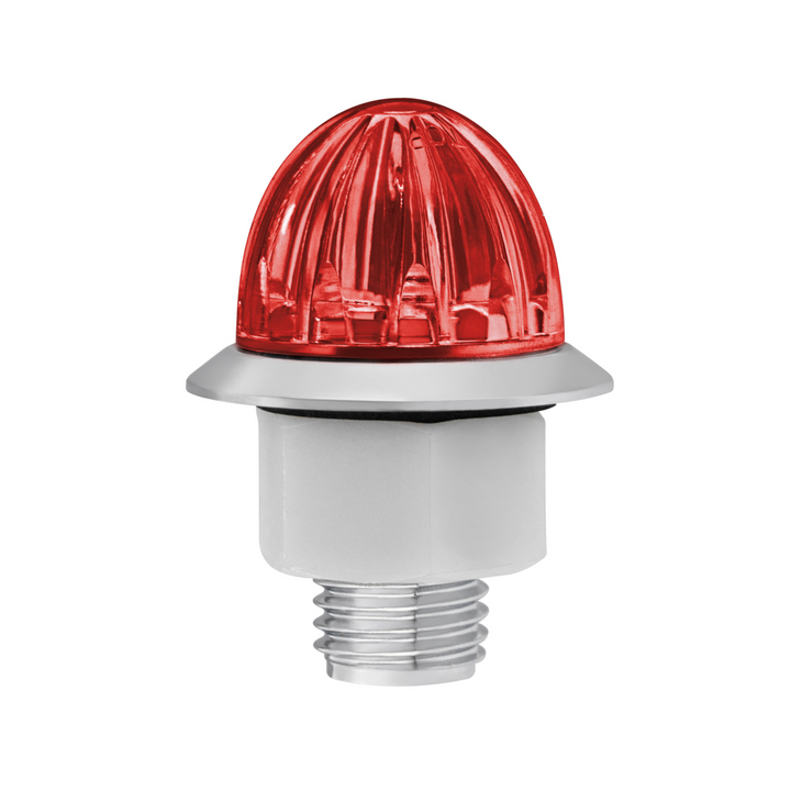 Double Fury 4 LED Dual Function 1-1/8" Watermelon Clearance/Marker Light - Red &amp; Purple LED