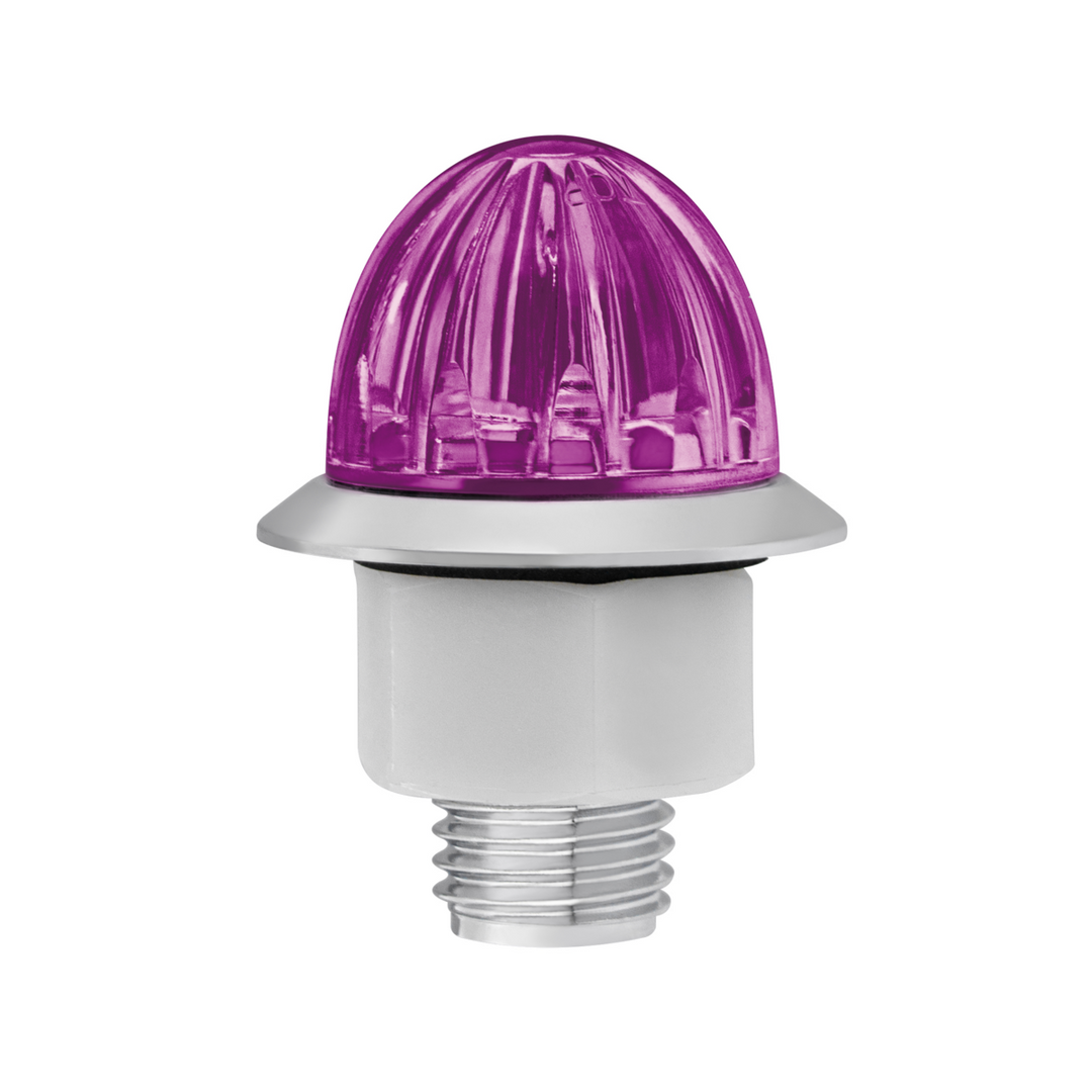 Double Fury 4 LED Dual Function 1-1/8" Watermelon Clearance/Marker Light - Red &amp; Purple LED