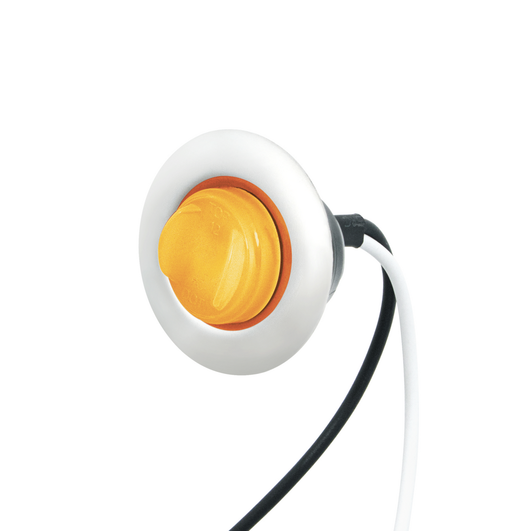 GloLight 2 LED 3/4" Mini Light With Stainless Steel Trim