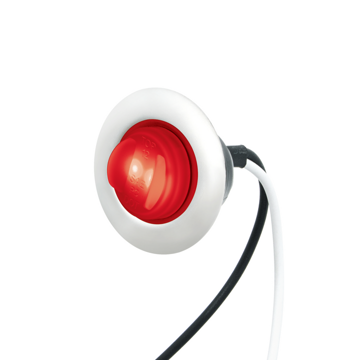 GloLight 2 LED 3/4" Mini Light With Stainless Steel Trim