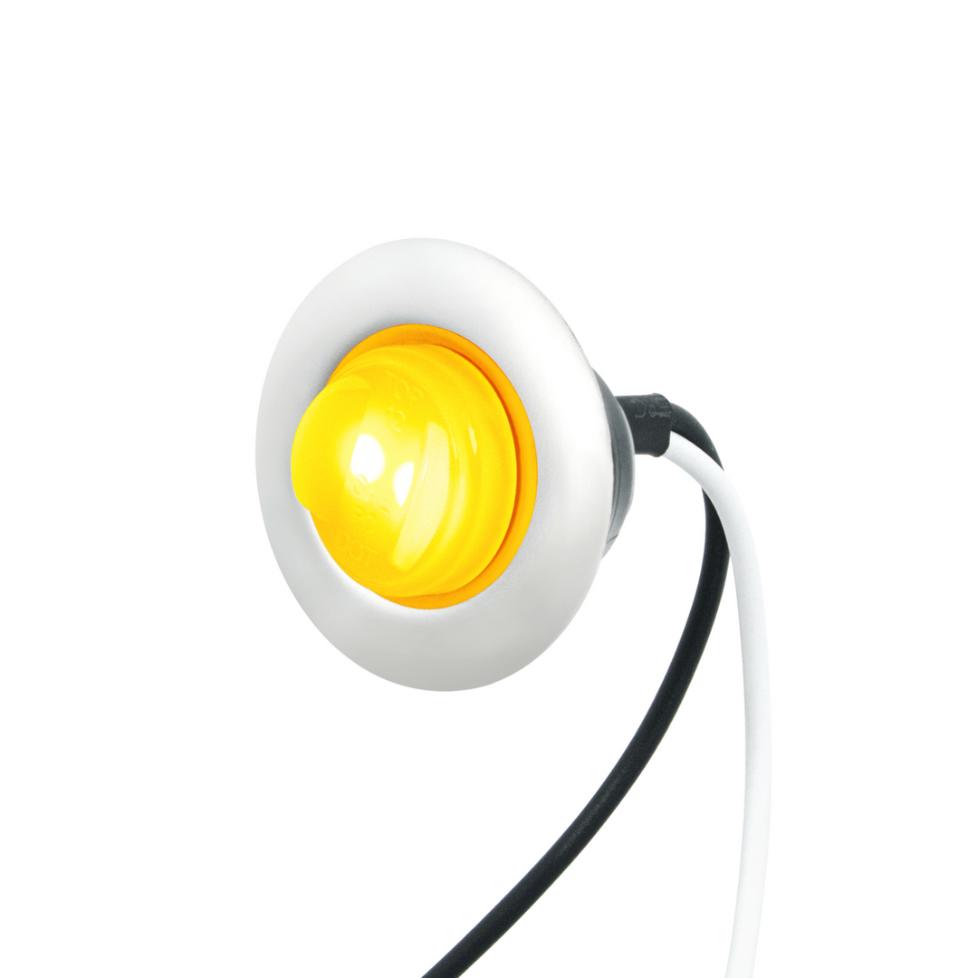 GloLight 2 LED 3/4" Mini Light With Stainless Steel Trim