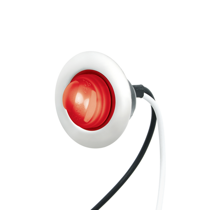GloLight 2 LED 3/4" Mini Light With Stainless Steel Trim