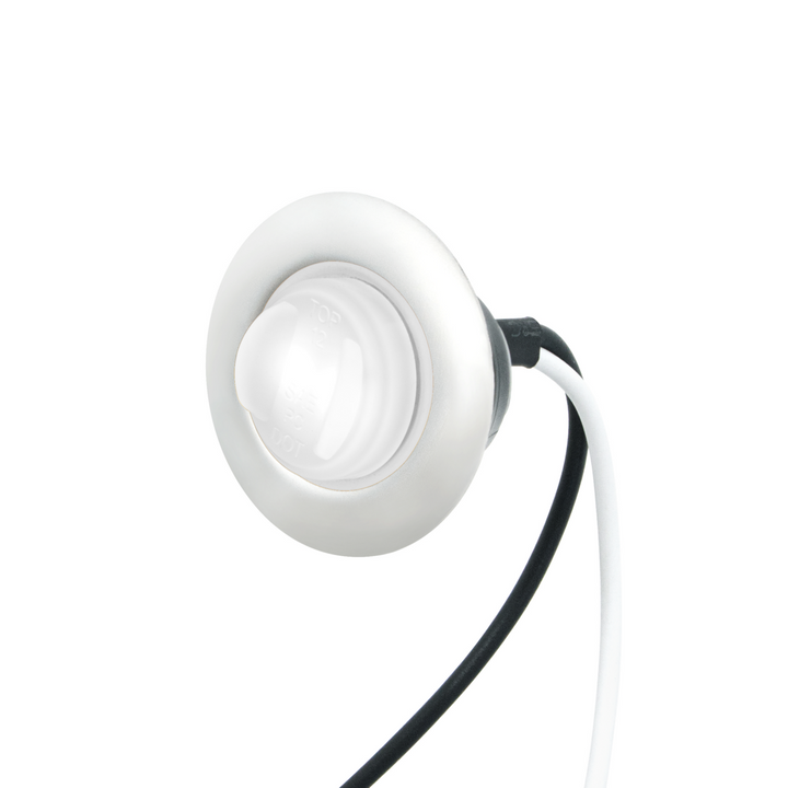 GloLight 2 LED 3/4" Mini Light With Stainless Steel Trim