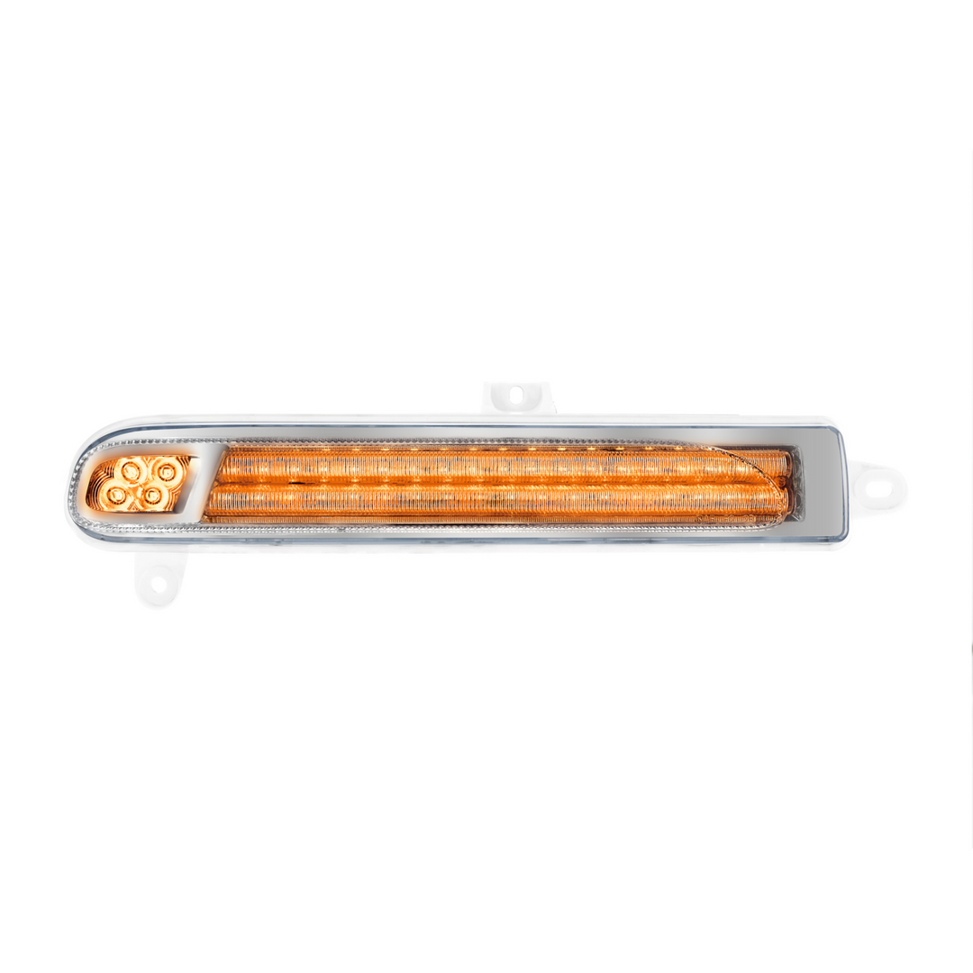 Double Fury 78 LED Turn Signal Light For 2008-2024 Peterbilt 389 - Amber &amp; Blue LED