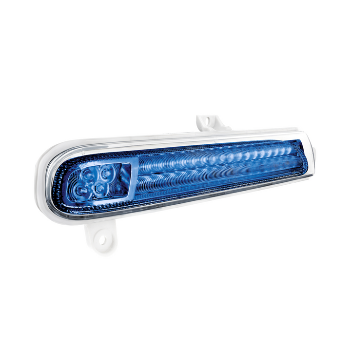 Double Fury 78 LED Turn Signal Light For 2008-2024 Peterbilt 389 - Amber &amp; Blue LED