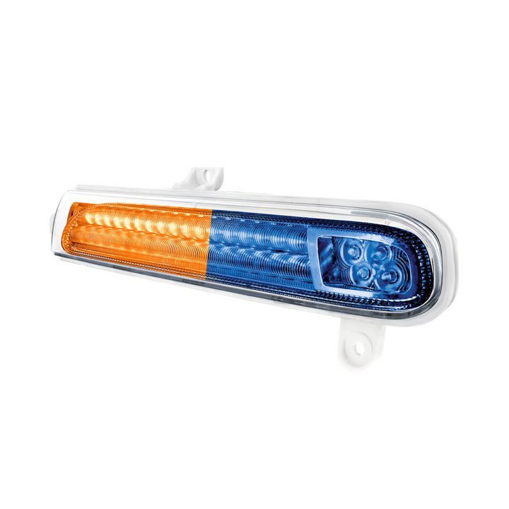 Double Fury 78 LED Turn Signal Light For 2008-2024 Peterbilt 389 - Amber &amp; Green LED