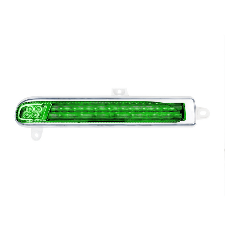 Double Fury 78 LED Turn Signal Light For 2008-2024 Peterbilt 389 - Amber &amp; Purple LED