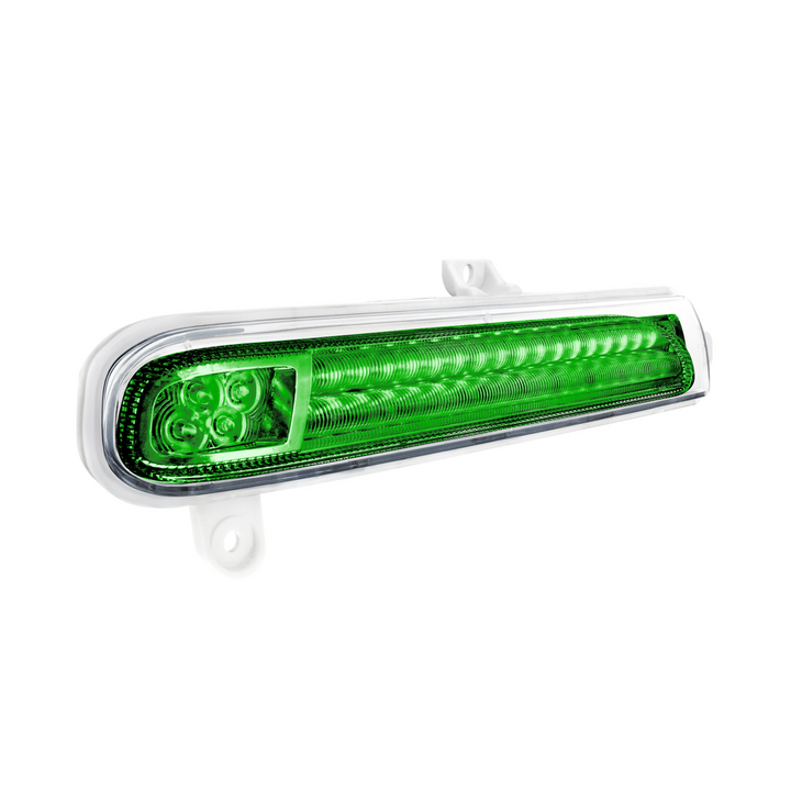Double Fury 78 LED Turn Signal Light For 2008-2024 Peterbilt 389 - Amber &amp; Purple LED