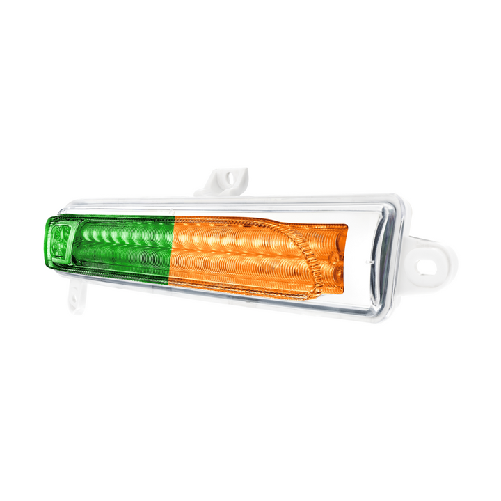 Double Fury 78 LED Turn Signal Light For 2008-2024 Peterbilt 389 - Amber &amp; Purple LED