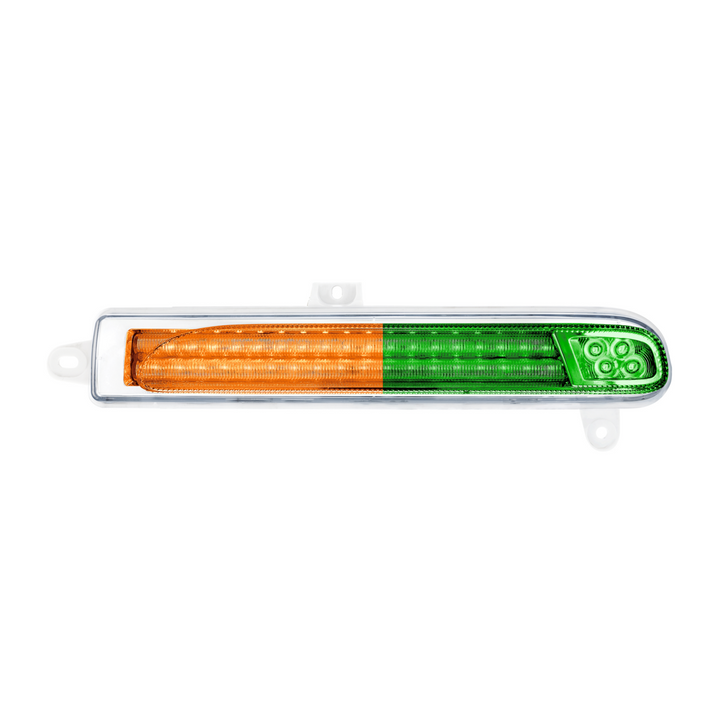 Double Fury 78 LED Turn Signal Light For 2008-2024 Peterbilt 389 - Amber &amp; Red LED