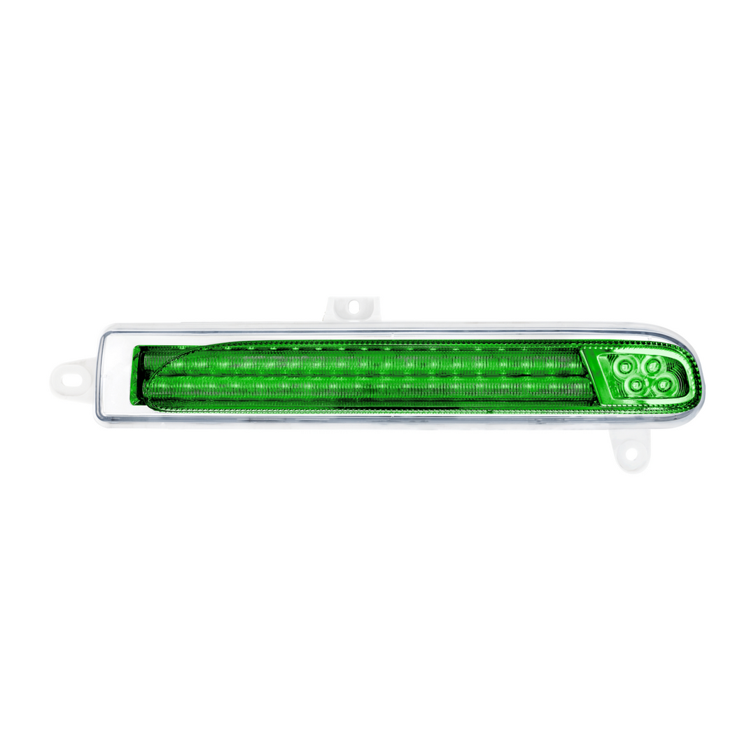 Double Fury 78 LED Turn Signal Light For 2008-2024 Peterbilt 389 - Amber &amp; Red LED