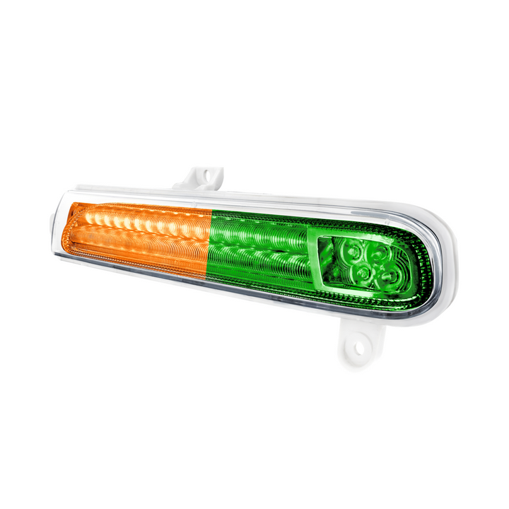 Double Fury 78 LED Turn Signal Light For 2008-2024 Peterbilt 389 - Amber &amp; Red LED