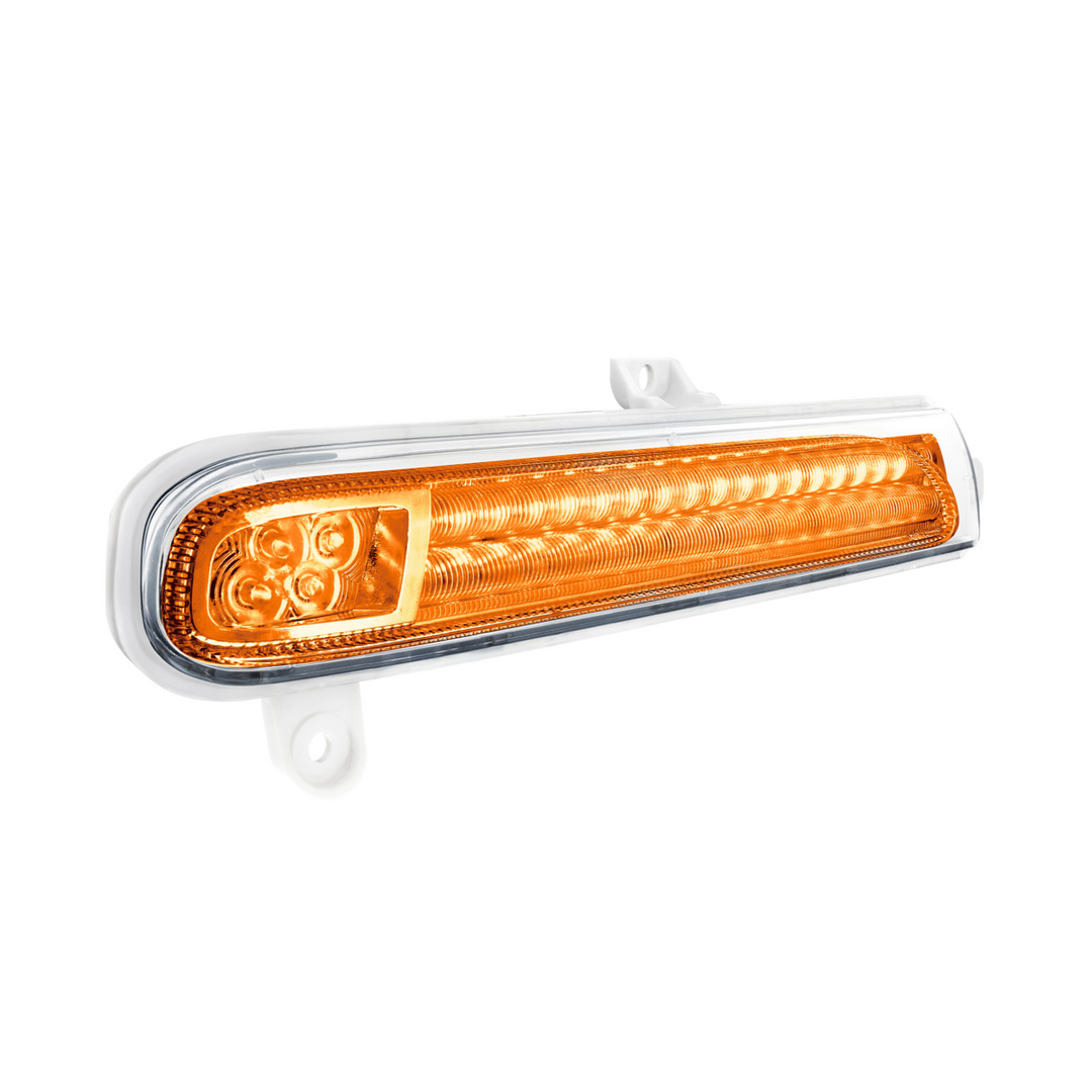 Double Fury 78 LED Turn Signal Light For 2008-2024 Peterbilt 389 - Amber &amp; White LED