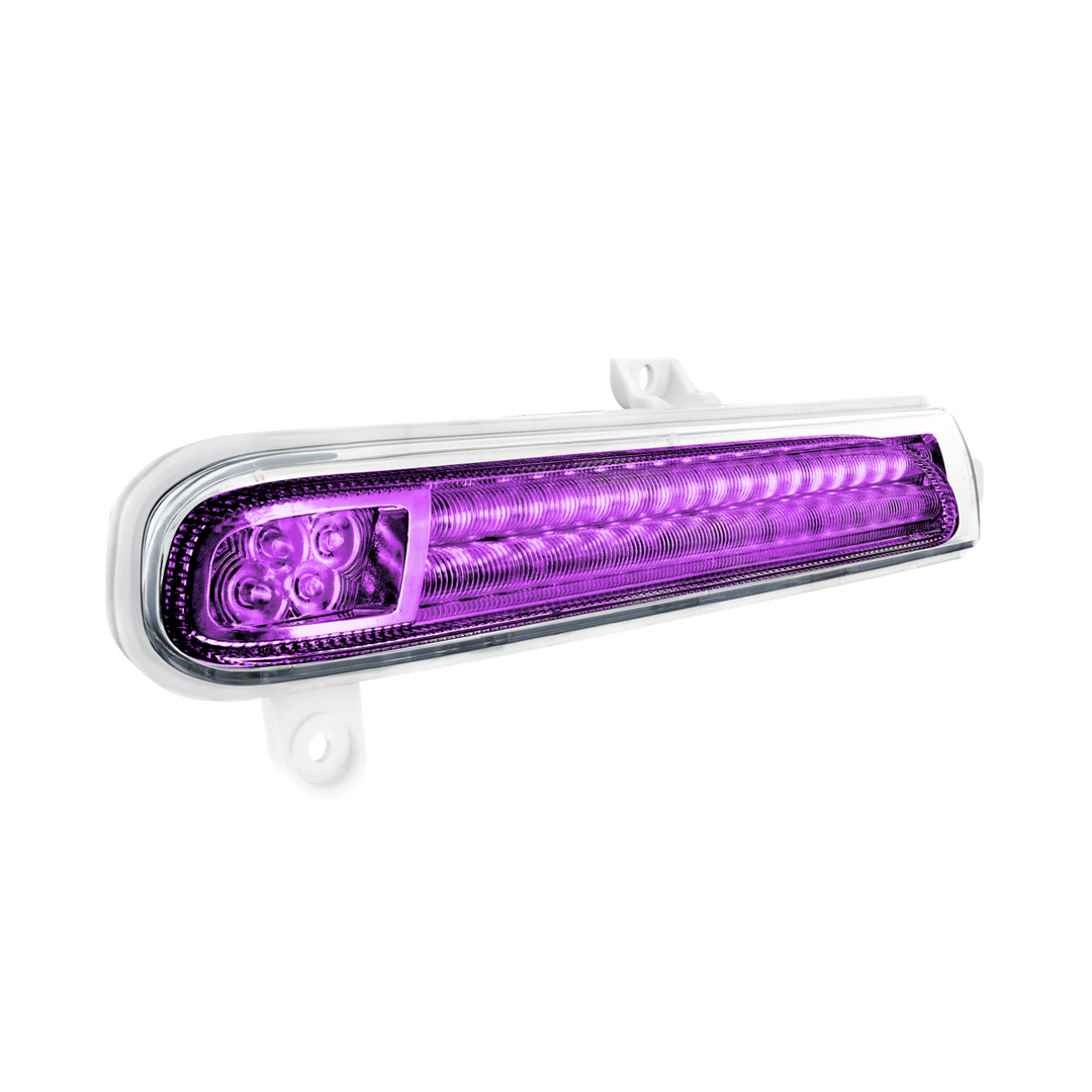 Double Fury 78 LED Turn Signal Light For 2008-2024 Peterbilt 389 - Amber &amp; White LED