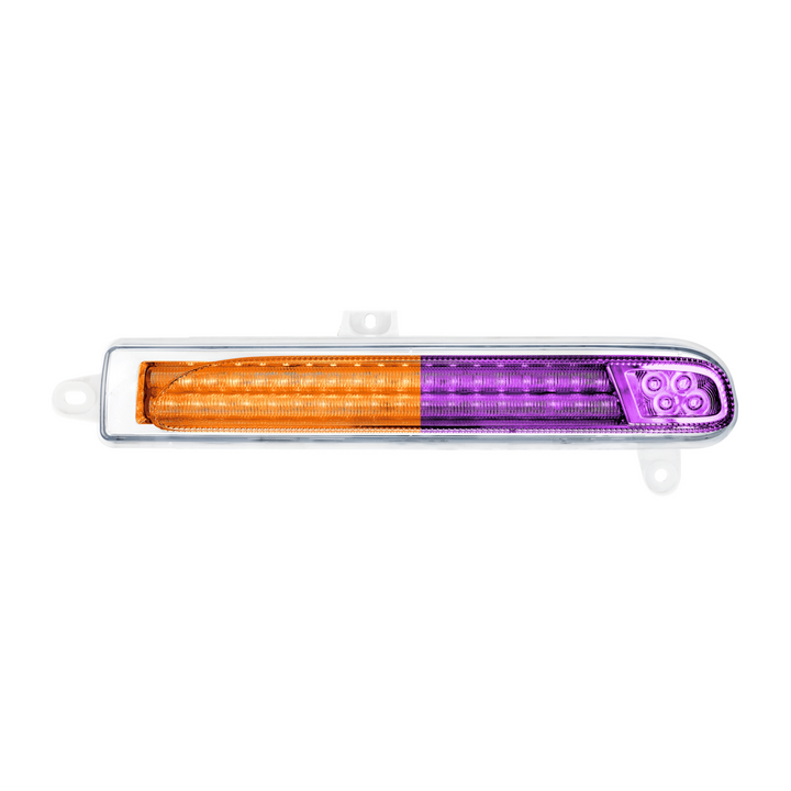 Double Fury 78 LED Turn Signal Light For 2008-2024 Peterbilt 389 - Red &amp; Amber LED