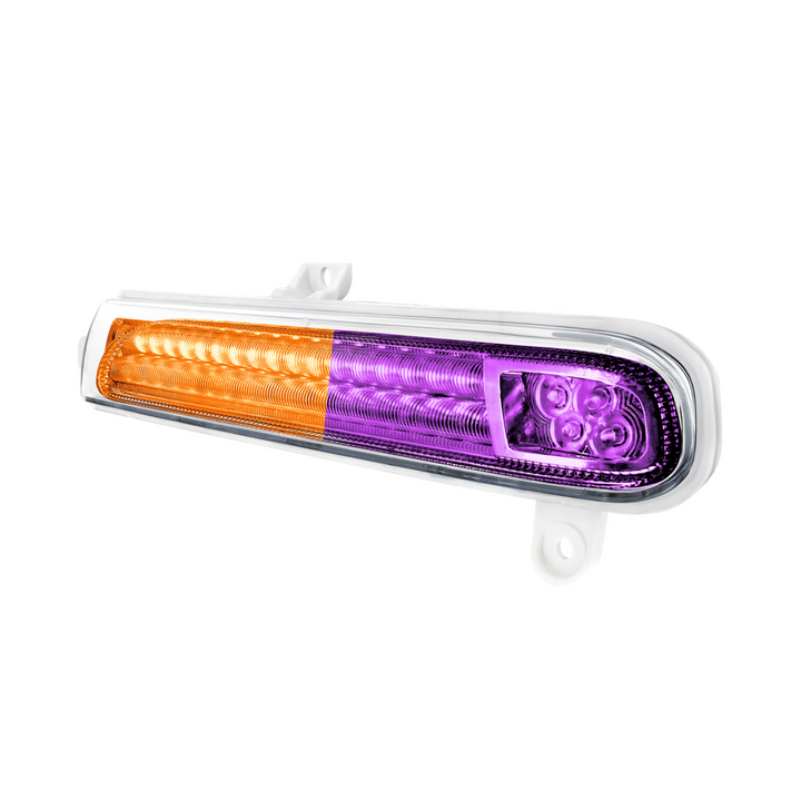 Double Fury 78 LED Turn Signal Light For 2008-2024 Peterbilt 389 - Red &amp; Amber LED