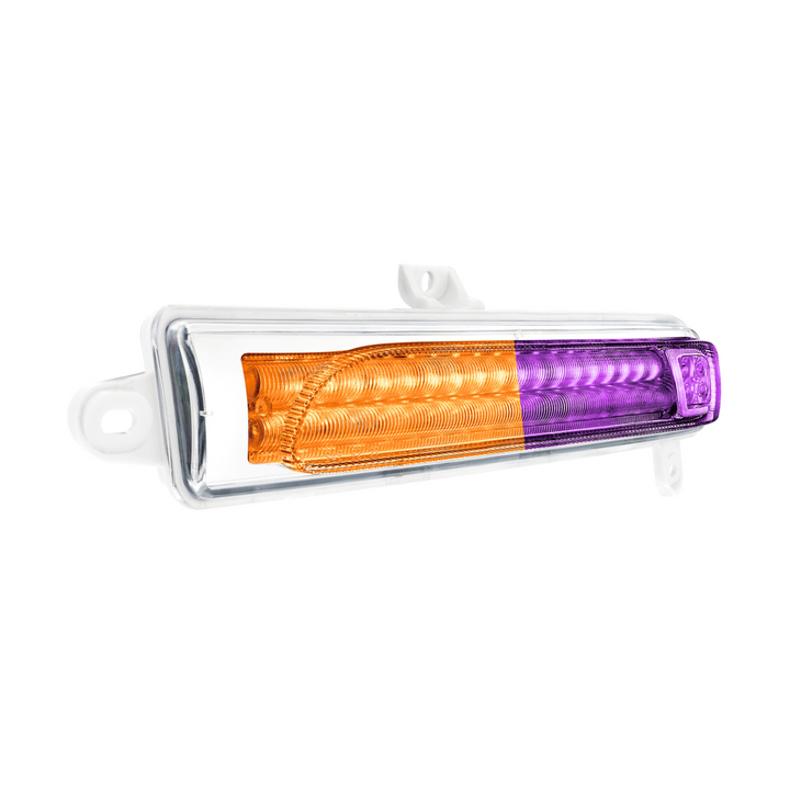 Double Fury 78 LED Turn Signal Light For 2008-2024 Peterbilt 389 - Red &amp; Amber LED