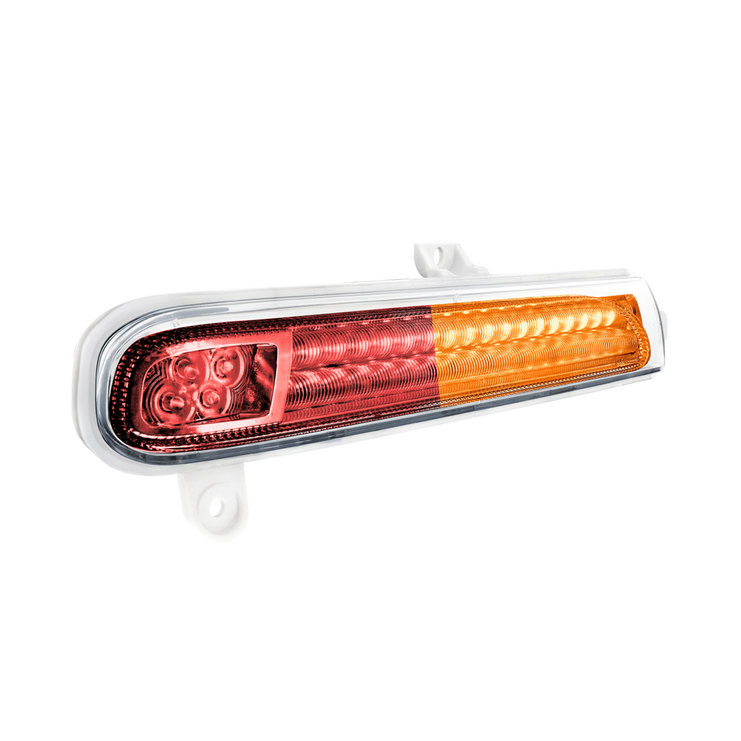 Double Fury 78 LED Turn Signal Light For 2008-2024 Peterbilt 389 - Red &amp; Blue LED