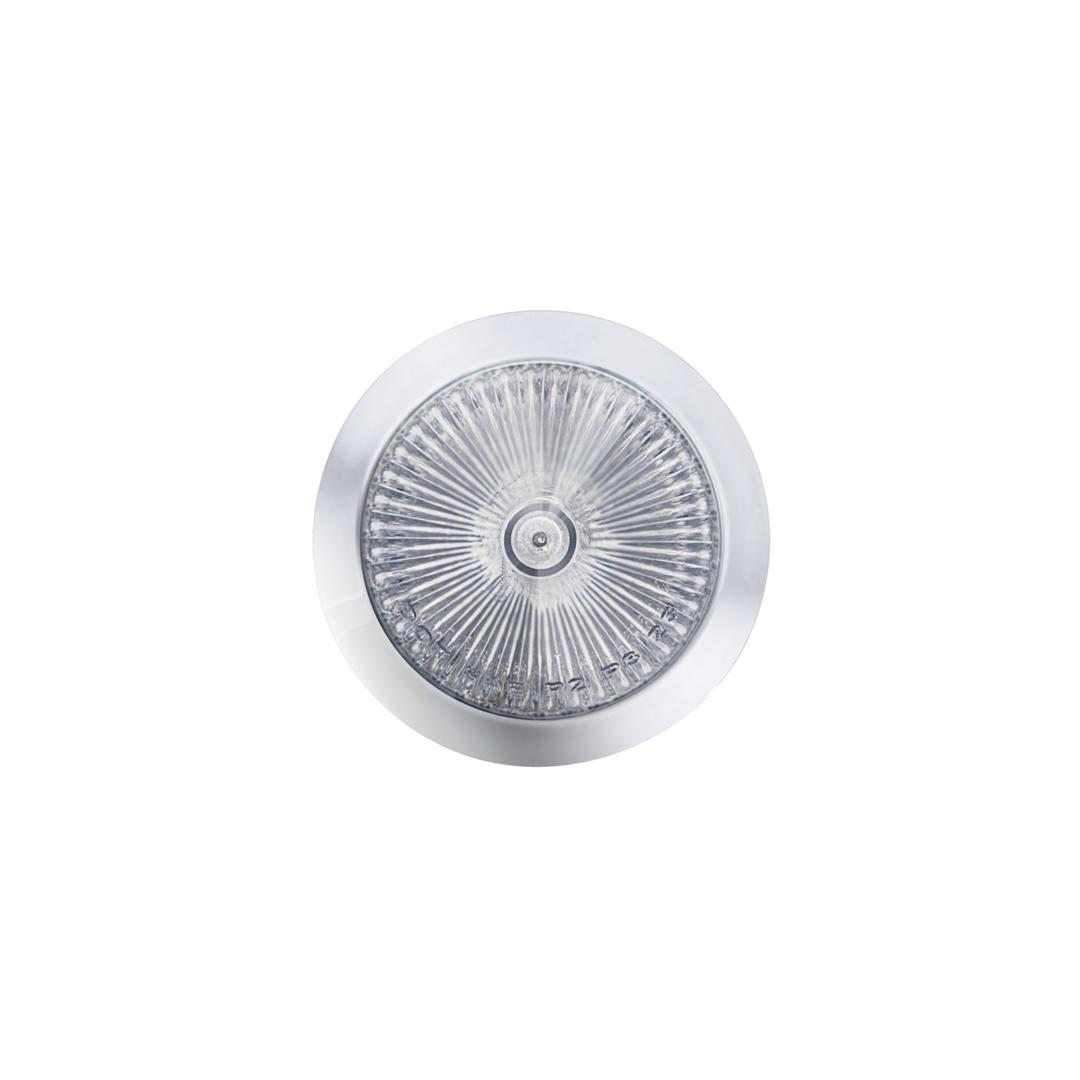 Double Fury 4 LED Dual Function 1-1/8" Spike Light - Amber &amp; Blue LED