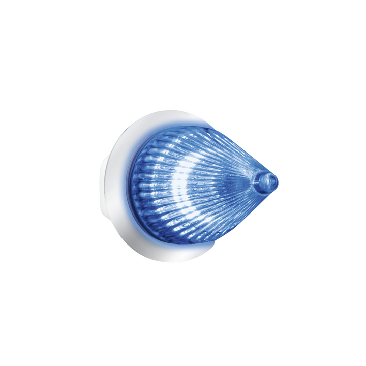 Double Fury 4 LED Dual Function 1-1/8" Spike Light - Amber &amp; Blue LED