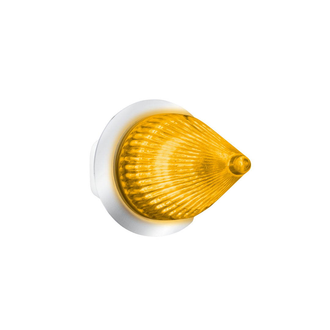Double Fury 4 LED Dual Function 1-1/8" Spike Light - Amber &amp; Green LED
