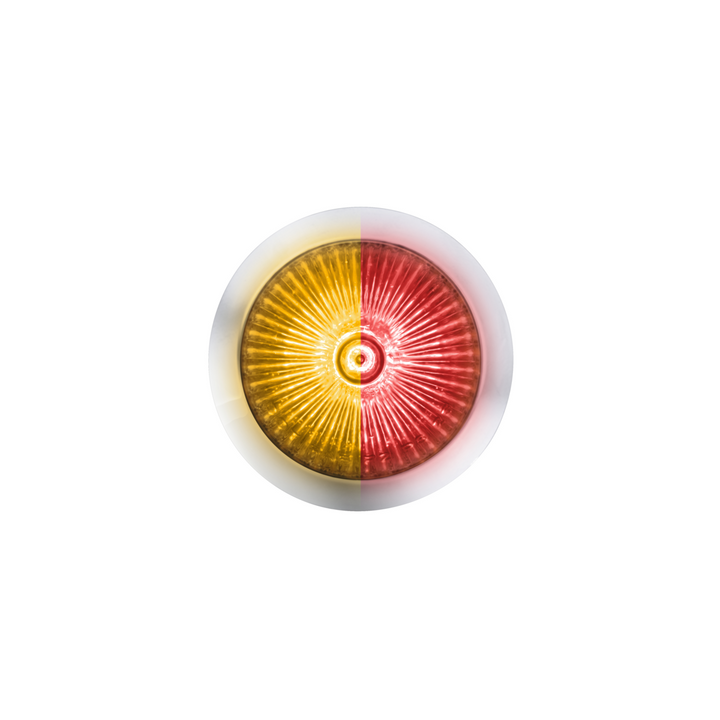 Double Fury 4 LED Dual Function 1-1/8" Spike Light - Amber &amp; Red LED