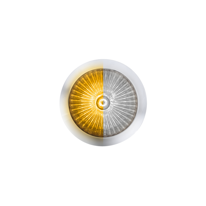 Double Fury 4 LED Dual Function 1-1/8" Spike Light - Amber &amp; White LED
